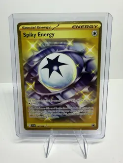 Spiky Energy Gold Rare Holo 190/159 SV09 Journey Together Pokemon Card - Image 1