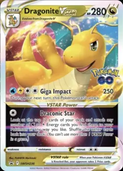 Dragonite VSTAR SWSH236 SWSH: Sword & Shield Promo Cards Holo - Image 1