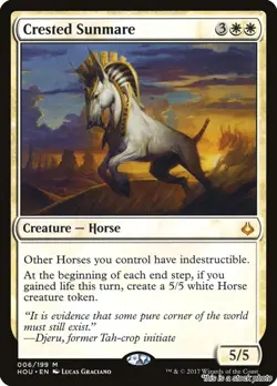 Crested Sunmare [HOU - 6] - HP [] TCG MTG - Image 1