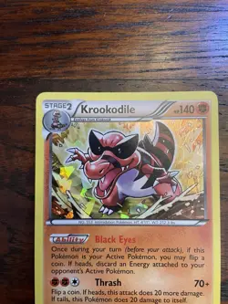 Krookodile 62/98 Holo Rare Pokemon - Emerging Powers 2011 - Near Mint - Image 2