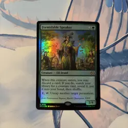 FORMIDABLE SPEAKER - Foil - Lorwyn Eclipsed - MTG Rare #176 - Image 1