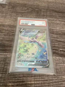 Pokemon Aerodactyl V Lost Origin Full Alt Art #180 PSA 9 Mint - Image 1