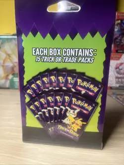 Pokemon TCG Halloween Trick or Trade Booster Bundle 15 Pack - Image 2