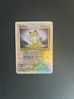 Meowth 53/110 Legendary Collection Reverse Holo-Pokemon TCG:WoTC LC Reverse MP - Image 1