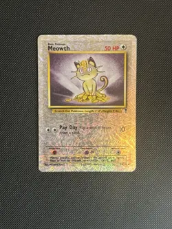 Meowth 53/110 Legendary Collection Reverse Holo-Pokemon TCG:WoTC LC Reverse MP - Image 3