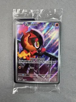 Charcadet 22 Black Star Promo Phantasmal Flames Sealed Promo Pokemon TCG - Image 1