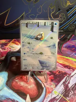Pokemon TCG Snorunt Paradox Rift 188/182 Holo Illustration Rare NM - Image 1