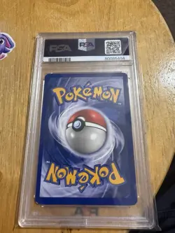 Pokemon TCG Gengar Fossil Holo Rare 5/62 1999 English PSA 8 WOTC - Image 2