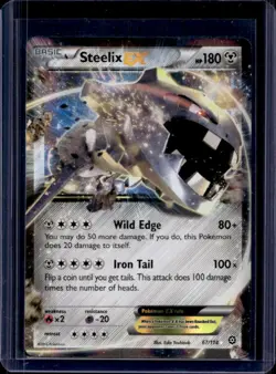 2016 Pokemon XY Steam Siege Steelix Holo #67/114 - Image 1