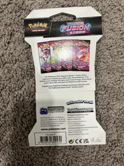 Lot of 4 - Pokemon TCG Fusion Strike Sleeved Booster Packs - NEW SEALED - Image 4
