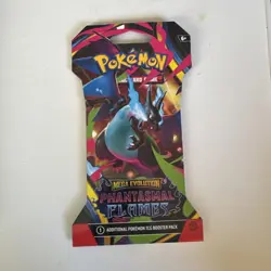 Pokemon TCG Phantasmal Flames Sleeved Booster Pack Factory Sealed-Random Art - Image 1