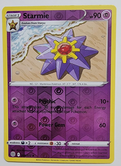 Starmie 055/172 Reverse Holo Near Mint Pokemon TCG SWSH09 - Image 1