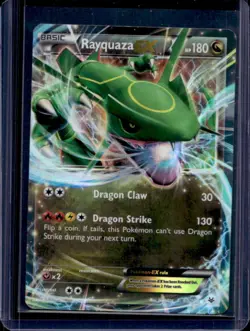 2015 Pokemon XY Roaring Skies Rayquaza Holo #60/108 - Image 1