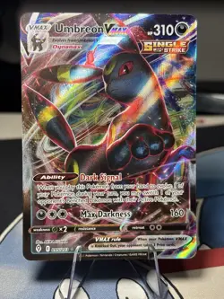 Pokemon Umbreon VMAX (95/275) Evolving Skies NM HOLO - Image 1