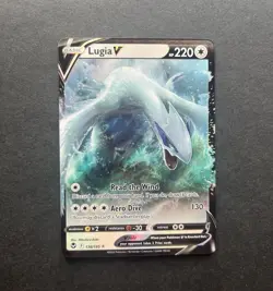Pokemon TCG Lugia v Silver Tempest 138/195 Sword & Shield - Image 1