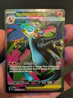 Mega Charizard X EX - 109/094 - Ultra Rare - Phantasmal Flames - Pokemon - NM/M - Image 1