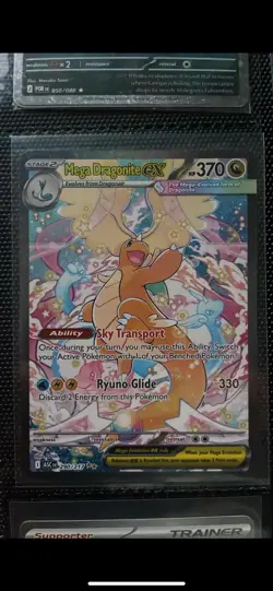 Mega Dragonite EX 290/217 SIR Ascended Heroes Pokemon English - Image 1