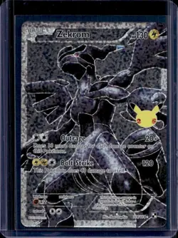 2021 Pokemon SWSH Celebrations Zekrom Classic Collection #114/114 - Image 1