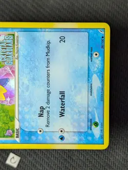 Mudkip 58/100 - Crystal Guardians Stamped Reverse Holo Pokemon TCG LP VLP - Image 5