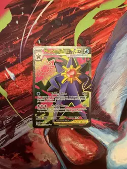 Mega Starmie EX 102/088 Full Art Ultra Rare Pokemon TCG: Perfect Order - NM - Image 2