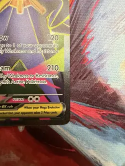 Mega Starmie EX 102/088 Full Art Ultra Rare Pokemon TCG: Perfect Order - NM - Image 5