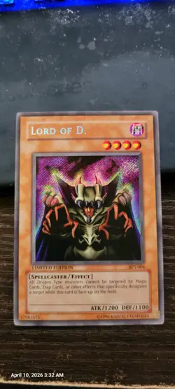 Lord of D. BPT-004 2002 Collectors Tin Limited Edition - Image 1