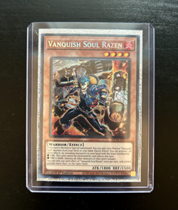 Vanquish Soul Razen MP24-EN139 1st Ed Prismatic Secret Rare Near Mint Yu-Gi-Oh! - Image 1