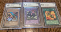 3X BCCG Gem Mint 10 Collection Yu-Gi-Oh Lob - Legends Of Blue Eyes 2002 English - Image 2
