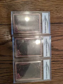 3X BCCG Gem Mint 10 Collection Yu-Gi-Oh Lob - Legends Of Blue Eyes 2002 English - Image 3