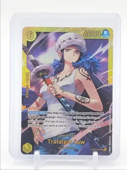 TRAFALGAR LAW 2026 ONE PIECE HEROINES EDITION SECRET RARE EB03-062 Q1048 - Image 1