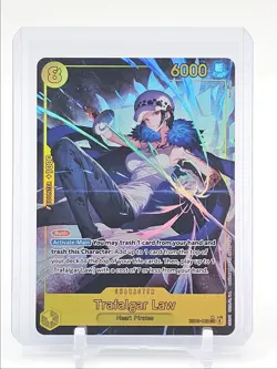 TRAFALGAR LAW 2026 ONE PIECE HEROINES ALT ART SECRET RARE EB03-062 Q1048 - Image 1
