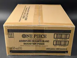 One Piece OP-15 Adventure on Kami's Island 12 BOX BOOSTER CASE Sealed - Image 4