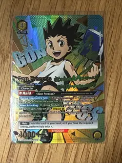 Signed Gon Freecss Union Arena Hunter x Hunter SR** Htr-2-016 - Image 1