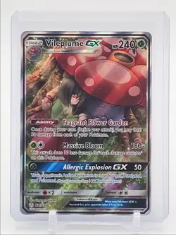 VILEPLUME GX 2019 POKEMON S&M COSMIC ECLIPSE RARE 211/236 Q5677 - Image 1