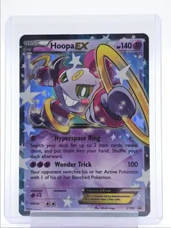 HOOPA EX 2015 POKEMON XY SERIES BLACK STAR PROMO COMMON XY85 Q1048 - Image 1