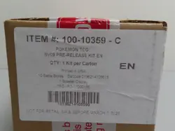 2025 Pokemon Scarlet & Violet Journey Together Pre-Release Kit Sealed Case - Image 1