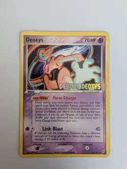 Pokemon Deoxys DESTINY DEOXYS PROMO REVERSE HOLO STAMPED 16/107 - Image 1