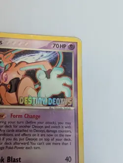 Pokemon Deoxys DESTINY DEOXYS PROMO REVERSE HOLO STAMPED 16/107 - Image 5