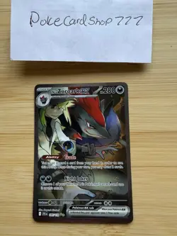 Pokemon N's Zoroark ex 185/159 Sv09 Journey Together Full Art Holo 280 HP - Image 1