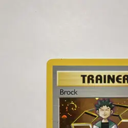 Pokemon TCG Brock 015/132 Gym Heroes Holo Rare Unlimited Ken Sugimori - Image 2