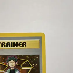 Pokemon TCG Brock 015/132 Gym Heroes Holo Rare Unlimited Ken Sugimori - Image 3