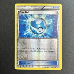 Dive Ball 125/160 XY-Primal Clash Pokemon TCG Reverse Holo 2015 - Image 1