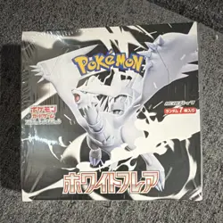 Pokemon TCG White Flare Japanese Booster Box Reshiram - Image 1