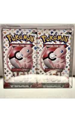 36x Pokemon 151 Factory Sealed Booster Packs + Hard Acrylic @GAMEMONSTERCANADA - Image 1