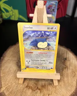 Pokemon Snorlax 80HP Skyridge 100/144 Rare Regular Nintendo - Image 1