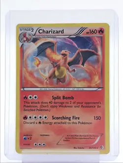 CHARIZARD 2012 POKEMON BLACK & WHITE BOUNDARIES CROSSED RARE 20/149 Q1048 - Image 1