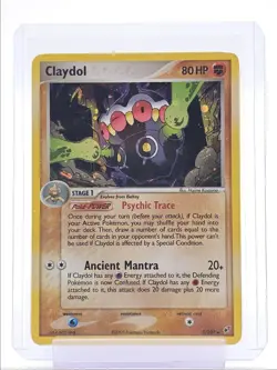 CLAYDOL 2005 POKEMON EX RUBY & SAPPHIRE DEOXYS HOLO RARE 5/107 Q1048 - Image 1