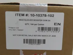 2026 Pokemon Mega Evolution Perfect Order Sealed Sleeved Booster Box Case - Image 1