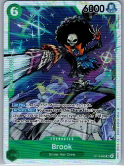 Brook OP15-032 SR Adventure on Kami's Island - One Piece Card - NM - Image 1
