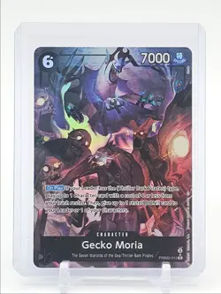 GECKO MORIA 2025 ONE PIECE PREMIUM BOOSTER ALT ART RARE PRB02-013 Q1048 - Image 1